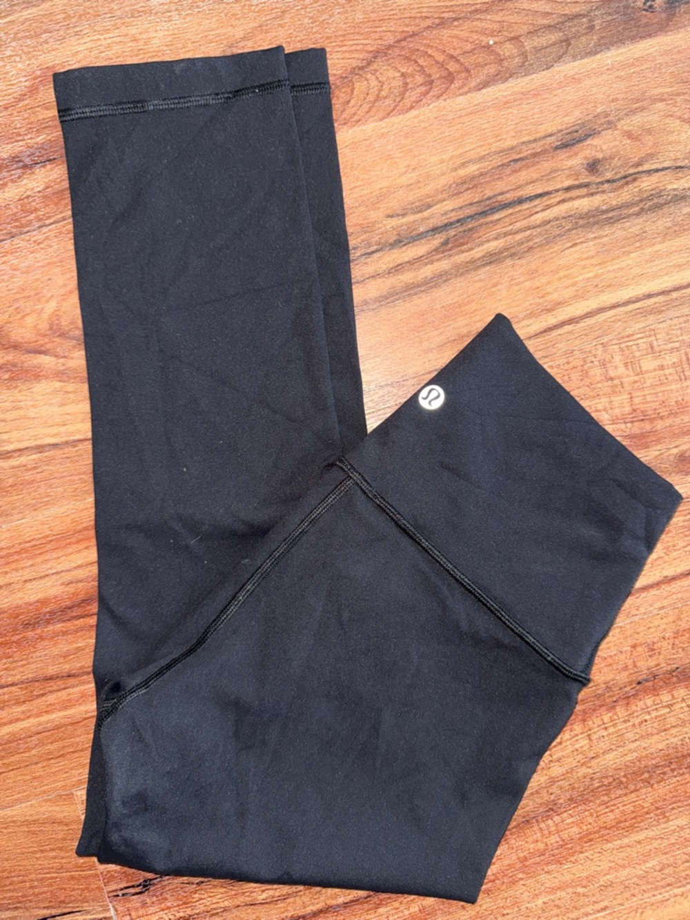 lululemon athletica Black High-Rise Cropped Leggings